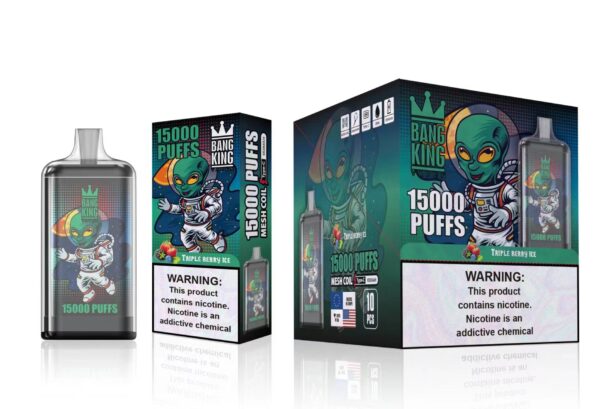 Bang King 15000 Puffs 0% 2% 3% 5% Nicotine Rechargeable Disposable Vape Wholesale - WINGVAPE - 20