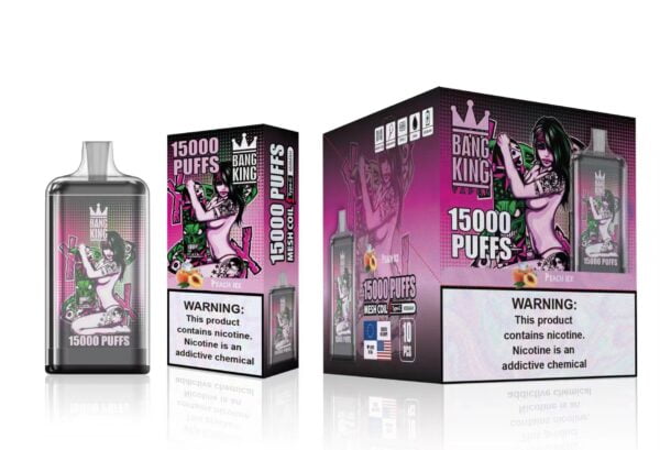 Bang King 15000 Puffs 0% 2% 3% 5% Nicotine Rechargeable Disposable Vape Wholesale - WINGVAPE - 8