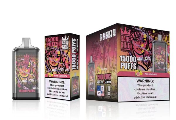 Bang King 15000 Puffs 0% 2% 3% 5% Nicotine Rechargeable Disposable Vape Wholesale - WINGVAPE - 10