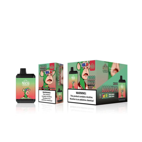 Bang King 8000 Puffs 0% 2% 3% 5% Nikotin eldobható vape nagykereskedés - WINGVAPE - 8