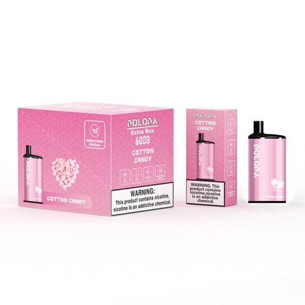 DOLODA Extra Box 6000 Puffs 2% 5% Nicotine Rechargeable Disposable Vape Wholesale - WINGVAPE - 8