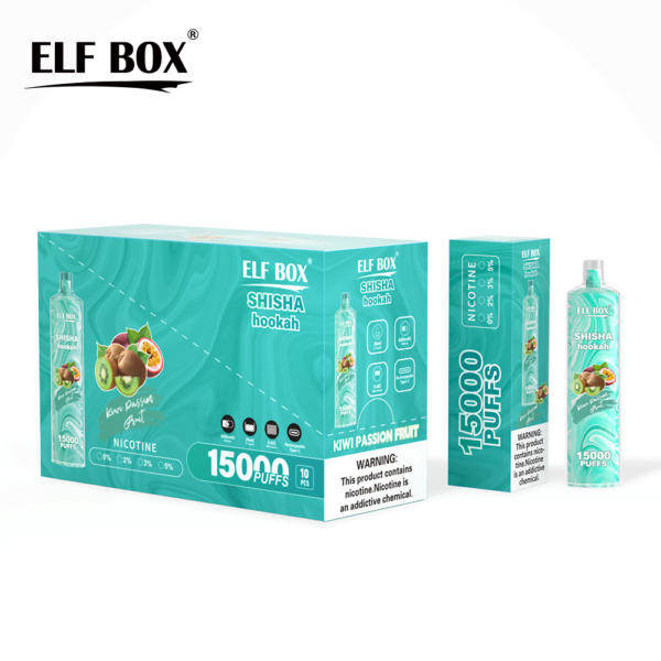 ELF BOX LS15000 Puff Shisha Hookah 0% 2% 5% Nicotine Rechargeable Vipe Vape Χονδρική - WINGVAPE - 14