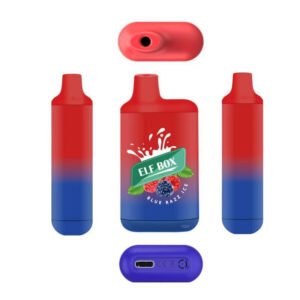 ELF BOX 5000 Puffs 0% 2% 3% 5% Nicotine Disposable Vape Authentic E Cigarette Pen Wholesale - WINGVAPE - 24
