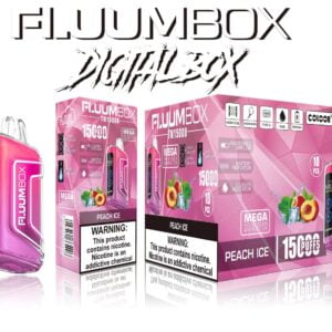 FluuM Digital Box TN 15000 Puffs 0% 2% 3% 5% Nicotine Rechargeable Disposable Vape Pen Pods E-Cigarette Wholesale - WINGVAPE - 15