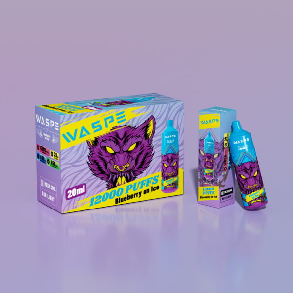 WASPE 12000 PUFFS 0% 2% 3% 5% Nicotine Disposable Vape Wholesale - WINGVAPE - 12