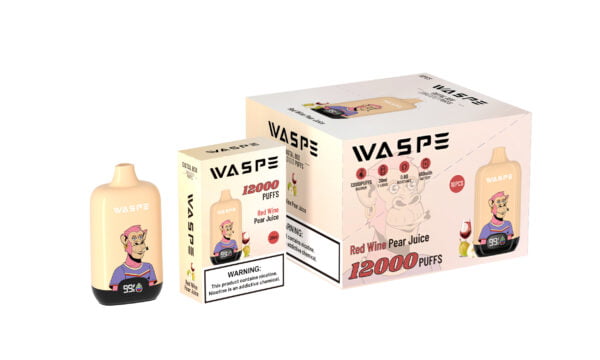 WASPE 12000 PUFFS Digital Box 0% 2% 3% 5% Nicotine Disposable Vape Wholesale - WINGVAPE - 5