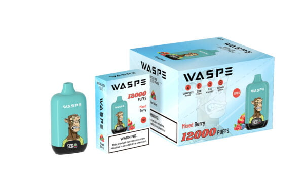 WASPE 12000 PUFFS Digital Box 0% 2% 3% 5% Nicotine Disposable Vape Wholesale - WINGVAPE - 6