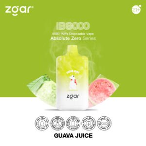 ZGAR ICE BOX 8000 Puffs 2% Никотиновая перезаряжаемая одноразовая вейп оптом - WINGVAPE - 16