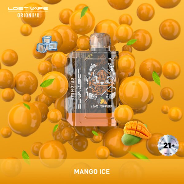 Lost Vape Orion Bar 7500 Puffs 5% Nicotine Rechargeable Disposable Vape Wholesale - WINGVAPE - 12