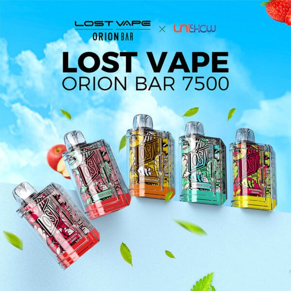 Lost Vape Orion Bar 7500 Puffs 5% Nicotine Rechargeable Disposable Vape Wholesale - WINGVAPE - 1