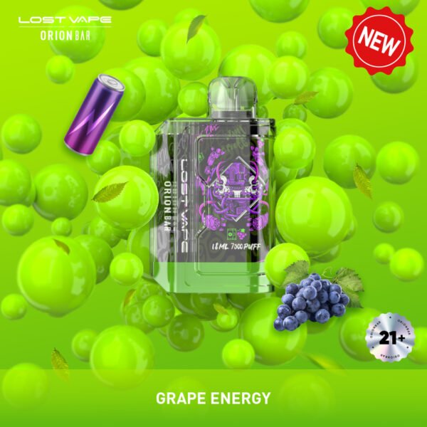 Lost Vape Orion Bar 7500 Puffs 5% Nicotine Rechargeable Disposable Vape Wholesale - WINGVAPE - 14