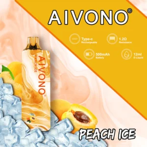 AIVONO AIM GUN 7000 Puffs 0% 2% 3% 5% Low Nicotine Rechargeable Disposable Vapes Pen Bulk Buy Wholesale - WINGVAPE - 12