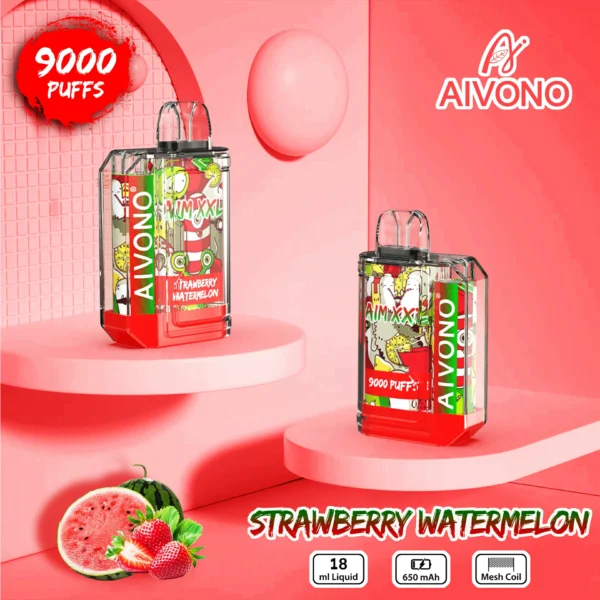 AIVONO AIM XXL 9000 Puffs 0% 2% 3% 5% Madala nikotiinisisaldusega laetav ühekordne Vapes Pen hulgimüük hulgimüük - WINGVAPE - 7