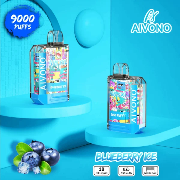 AIVONO AIM XXL 9000 Puffs 0% 2% 3% 5% Madala nikotiinisisaldusega taaslaetav ühekordne Vapes Pen hulgimüük - WINGVAPE - 10