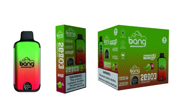 Bang Vape 20000 Puffs Dual Mesh 0% 2% 3% 5% Светодиодный дисплей с низким содержанием никотина Перезаряжаемый оптом Купить одноразовую ручку для вейпа оптом - WINGVAPE - 8