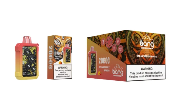 Bang Gear Tick Tock 20000 Puffs 0% 2% 3% 5% Low Nicotine Rechargeable Disposable Vapes Pen Bulk Buy Wholesale - WINGVAPE - 6