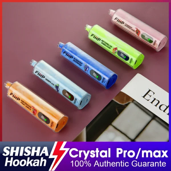 FIHP Shisha Hookah 15000 Puffs Low Nicotine Rechargeable Disposable Vapes Pen Bulk Buy Wholesale - WINGVAPE - 12