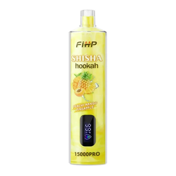 FIHP Shisha Hookah 15000 Pro Puffs 6mg Low Nicotine Rechargeable Disposable Vapes Pen Bulk Buy Wholesale - WINGVAPE - 4