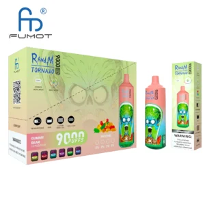 RandM Tornado 9000 PRO Puffs 0% 2% 3% 5% Low Nicotine Bulk Buy Rechargeable Disposable Vape Wholesale - WINGVAPE - 12