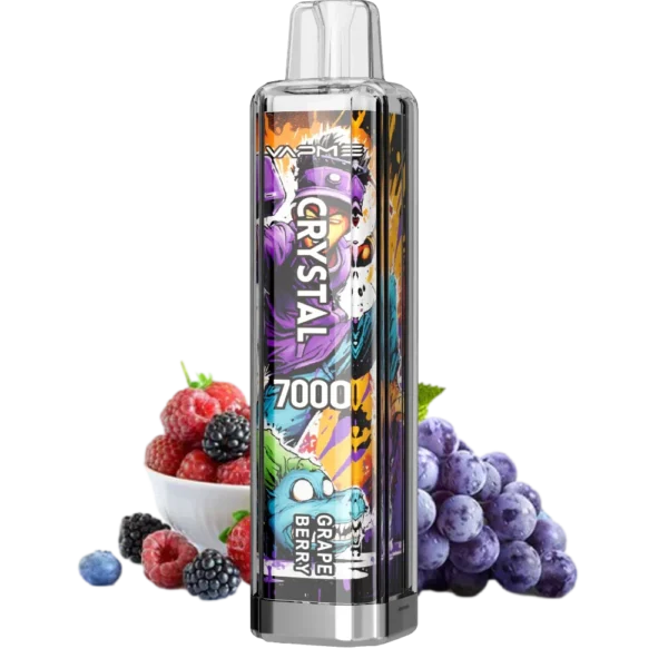 Vapme Crystal 7000 Puffs 2% 5% Nicotine Rechargeable Disposable Vapes Bulk buy Wholesale - WINGVAPE - 6