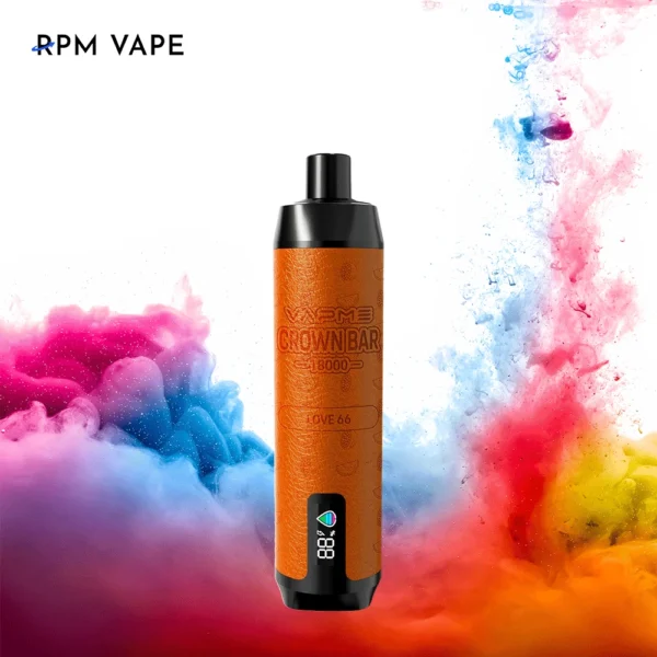 Vapme Crown Bar 18000 PRO MAX 2% 5% Nicotine 18000 puffs Rechargeable Disposable Vapes Bulk buy Wholesale - WINGVAPE - 7