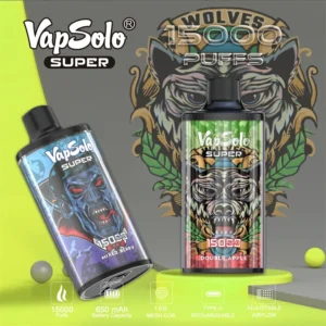 Vapsolo Super 15000 Puffs 2% 5% Alacsony nikotintartalmú tömeges vásárlás Újratölthető eldobható Vapes toll nagykereskedés - WINGVAPE - 16