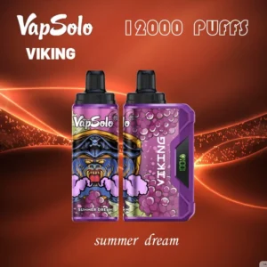 VapSolo Viking 12000 Puffs 2% 5% Low Nicotine Rechargeable Disposable Vapes Pen Bulk Buy Wholesale - WINGVAPE - 13