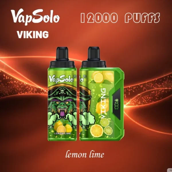 VapSolo Viking 12000 Puffs 2% 5% Low Nicotine Rechargeable Disposable Vapes Pen Bulk Buy Wholesale - WINGVAPE - 8