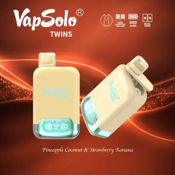 VapSolo Twins 20000 Puffs 2% 5% Low Nicotine Rechargeable Disposable Vapes Pen Bulk Buy Wholesale - WINGVAPE - 8