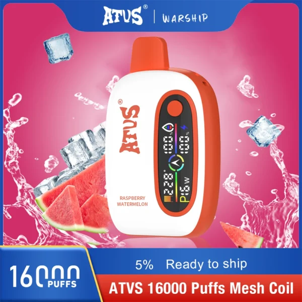 Atvs 16000 Puffs 2% 5% Genopladelige engangsvapes med lav nikotinindhold Pen Bulk Køb Engros - WINGVAPE - 16