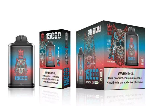 Bang Box S1 15000 Puffs 0% 2% 3% 5% Stylo vape jetable rechargeable à faible teneur en nicotine en vrac Acheter en gros - WINGVAPE - 5