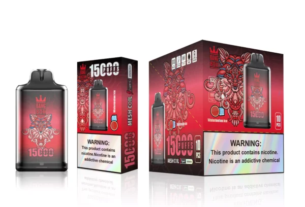 Bang Box S1 15000 Puffs 0% 2% 3% 5% Stylo vape jetable rechargeable à faible teneur en nicotine en vrac Acheter en gros - WINGVAPE - 7