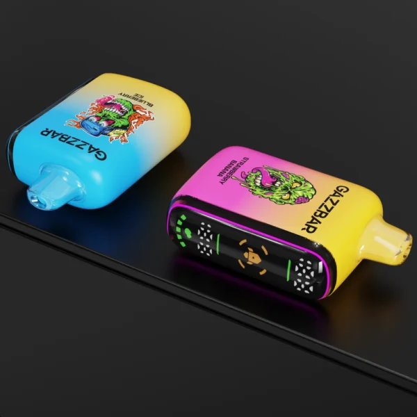 Gazzbar Rocket 20000 Puffs Dual Mesh 2% 5% LED Display Low Nicotine Rechargeable Disposable Vapes Pen Bulk Buy Wholesale - WINGVAPE - 1
