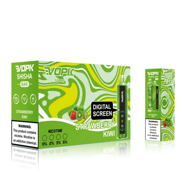 VOPK Shisha Bar 20000 Puffs 0% 2% 3% 5% Penna per vaporizzatori usa e getta ricaricabile a basso contenuto di nicotina all'ingrosso Acquista all'ingrosso - WINGVAPE - 6