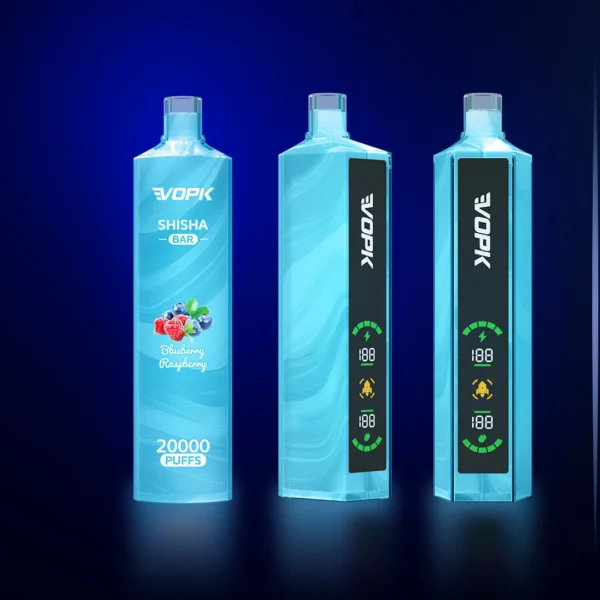 VOPK Shisha Bar 20000 Puffs 0% 2% 3% 5% Penna per vaporizzatori usa e getta ricaricabile a basso contenuto di nicotina all'ingrosso Acquista all'ingrosso - WINGVAPE - 1