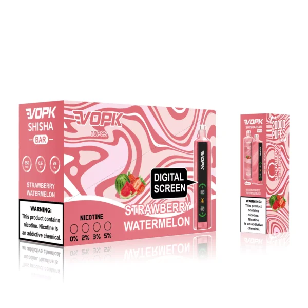 VOPK Shisha Bar 20000 Puffs 0% 2% 3% 5% Penna per vaporizzatori usa e getta ricaricabile a basso contenuto di nicotina all'ingrosso Acquista all'ingrosso - WINGVAPE - 4