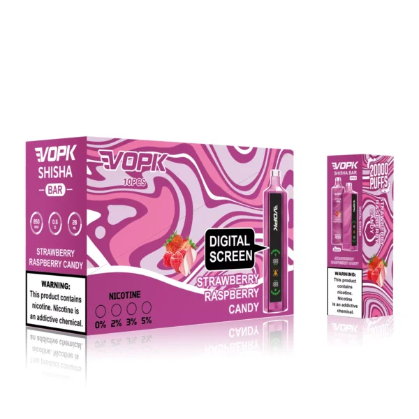 VOPK Shisha Bar 20000 Puffs 0% 2% 3% 5% Penna per vaporizzatori usa e getta ricaricabile a basso contenuto di nicotina all'ingrosso Acquista all'ingrosso - WINGVAPE - 10