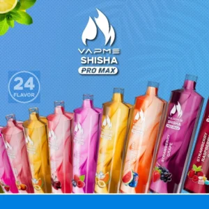 Vapme Shisha Pro Max 20000 Puffs 2% Перезаряджувана одноразова ручка зі світлодіодним дисплеєм з низьким вмістом нікотину Купуйте оптом - WINGVAPE - 5