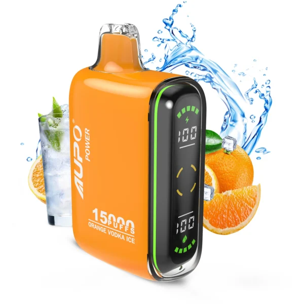AUPO 15000 Puffs Dual Mesh LED Display 2% Low Nicotine Rechargeable Disposable Vapes Pen Bulk Buy Wholesale - WINGVAPE - 8