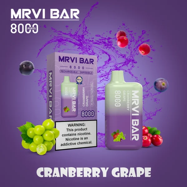 MRVI Bar Mr8000 Puffs 2% 3% 5% Low Nicotine Rechargeable Disposable Vapes Pen Bulk Buy Wholesale - WINGVAPE - 11