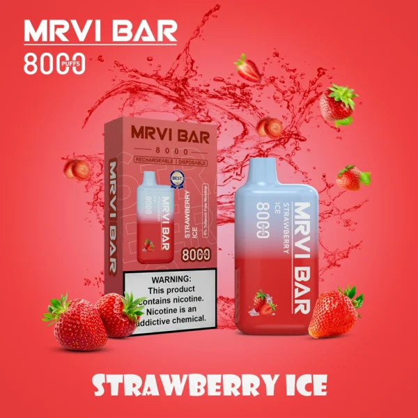 MRVI Bar Mr8000 Puffs 2% 3% 5% Low Nicotine Rechargeable Disposable Vapes Pen Bulk Buy Wholesale - WINGVAPE - 3
