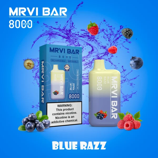 MRVI Bar Mr8000 Puffs 2% 3% 5% Low Nicotine Rechargeable Disposable Vapes Pen Bulk Buy Wholesale - WINGVAPE - 4