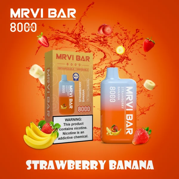 MRVI Bar Mr8000 Puffs 2% 3% 5% Low Nicotine Rechargeable Disposable Vapes Pen Bulk Buy Wholesale - WINGVAPE - 8