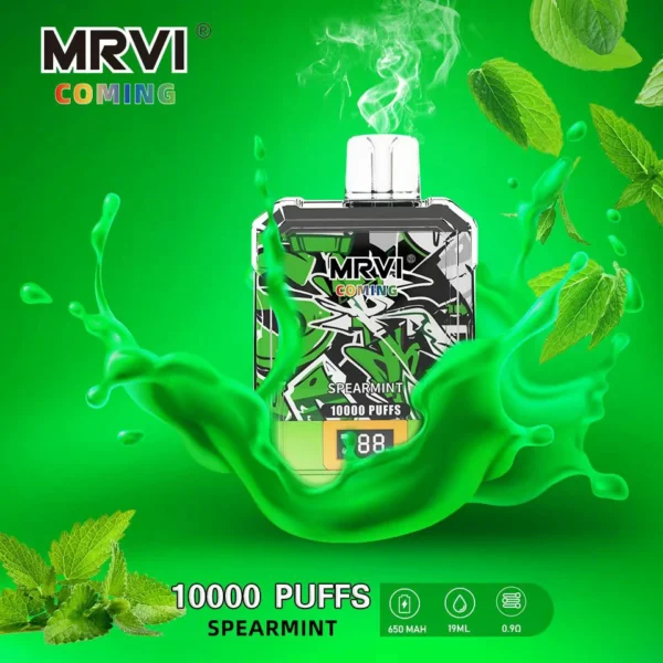 MRVI Coming 10000 Puffs Schermo digitale 2% 3% 5% Penna per vapori usa e getta ricaricabile a basso contenuto di nicotina all'ingrosso Acquista all'ingrosso - WINGVAPE - 7