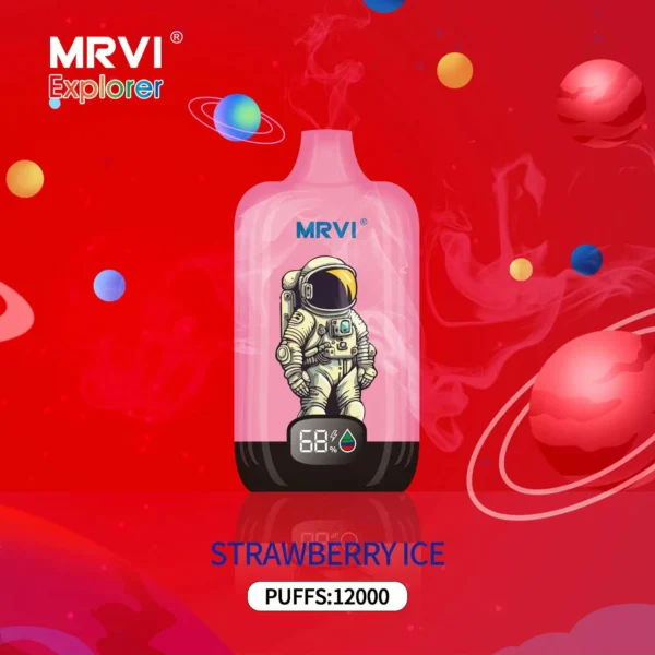 MRVI Explorer 12000 Puffs Digital Screen 2% 3% 5% Low Nicotine Rechargeable Disposable Vapes Pen Bulk Buy Wholesale - WINGVAPE - 9