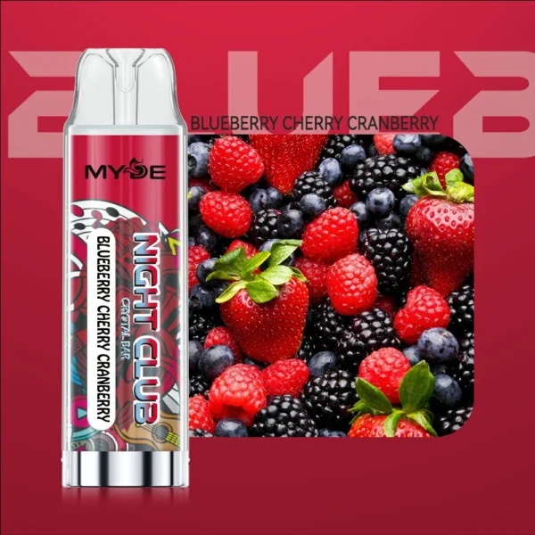 MYDE Night Club 600 Puffs 2% Low Nicotine Disposable Vapes Pen Bulk Buy Wholesale - WINGVAPE - 3
