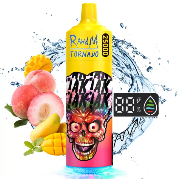 RahdM Tornado 25000 Puffs 2% Low Nicotine Rechargeable Disposable Vapes Pen Bulk Buy Wholesale - WINGVAPE - 21