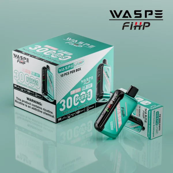 WASPE FIHP 30000 Puffs Dual Mesh 0% 2% 5% LED-ekraan Madala nikotiinisisaldusega Laetav ühekordselt kasutatav Vapes Pen hulgimüük - WINGVAPE - 16