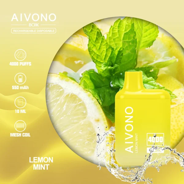 AIVONO AIM BOXX 4000 Puffs 0% 2% 5% Low Nicotine Rechargeable Disposable Vapes Pen Bulk Buy Wholesale - WINGVAPE - 9