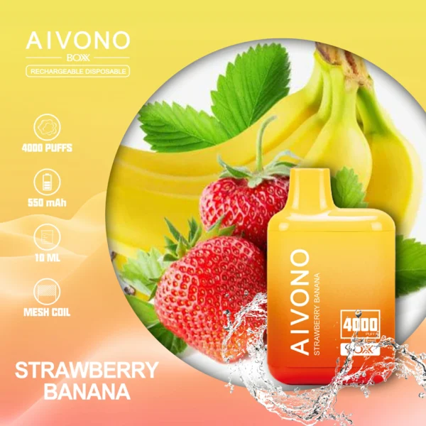 AIVONO AIM BOXX 4000 Puffs 0% 2% 5% Low Nicotine Rechargeable Disposable Vapes Pen Bulk Buy Wholesale - WINGVAPE - 10